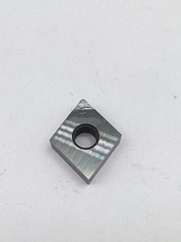 GBJ-1 2PCS Ferramentas CNC Diamond Turning Inserts CNMG120404 CNMG120408 PCD para correspondência de alumínio, magnésio, zinco,