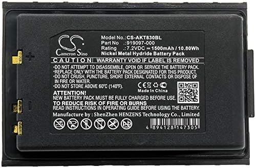 Bateria de substituição para Akerstroms MC95, Mercury 100J, Mercury 100J Display, T-RX 100J, T-RX 100J Display para