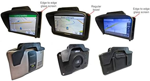 Ramtech 5 polegadas GPS Visor Sun Shade com caneta de bônus e protetor de tela, compatível com Garmin Nuvi 50 / 50lm / 52 / 52lm / 54/55 / ​​55lm / 55lmt GPS, VSC5