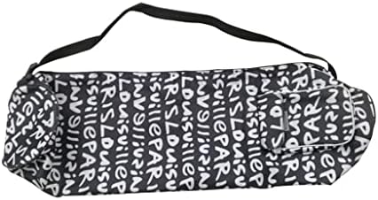 N/A Sports Yoga Mat Storage Backpack Backpack Case Fitness Messenger Cylinder Strap Ajustável