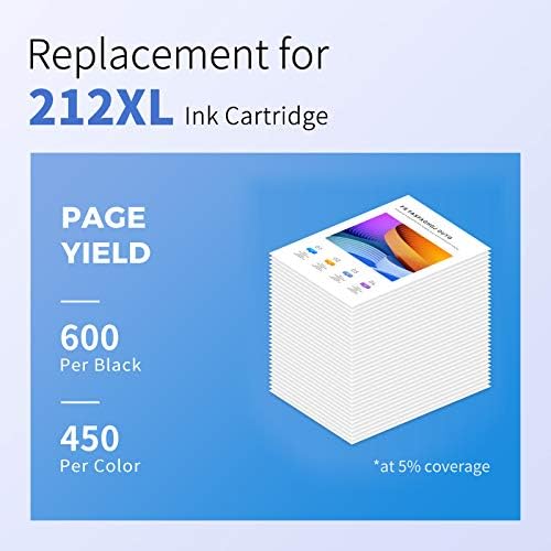 MyCartridge Suprint 212xl Cartuchos de tinta Remanufaturada Substituição do cartucho de tinta para Epson 212xl 212 XL