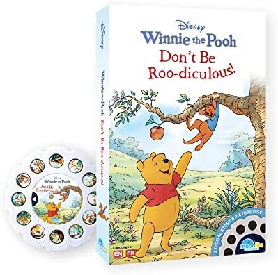 Moonlite StoryTime Winnie The Pooh Don't Be Roo-Diculous Storybook Reel, uma maneira mágica de ler juntos, história digital