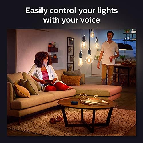Philips Hue Ambia Branca Filamento Smart Dimmable ST19, Warm-White to Cool-White LED LED LUZ EDON VINTAGE