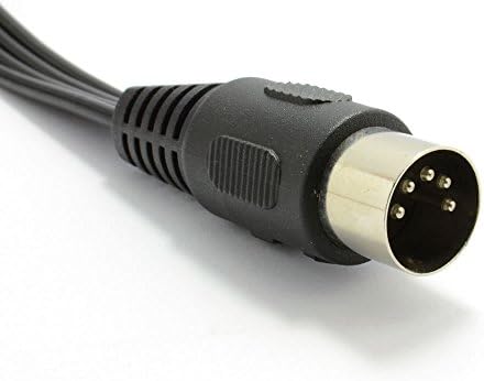Kenable 5 pinos machos plug para 4 x RCA phono machos plugues de áudio 1.2m