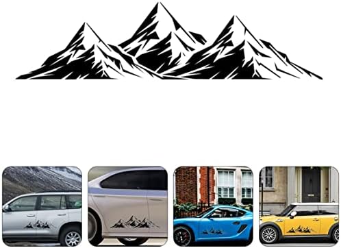 Favomoto 8pcs Decoração para forma ou carro Janela montanhosa Montanhos Montanhas Decalques SUV Painel Sticker SATAÇÃO