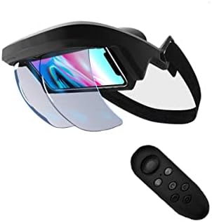 Fone de ouvido AR, AR Box Fov 90 °+ Realidade Projeção Holográfica do Visualizador de AR Smart Helmet com controlador para iPhone & Android 4.5 - 5,5 em vídeos/jogos imersivos 3D