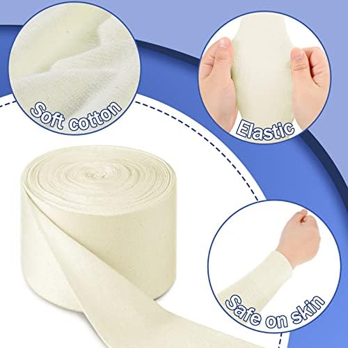 Economy Cotton Stockinette Bandagem tubular confortável Pré-arrasto do joelho da perna para pré-lançar ou fundir Fabricação Tubular