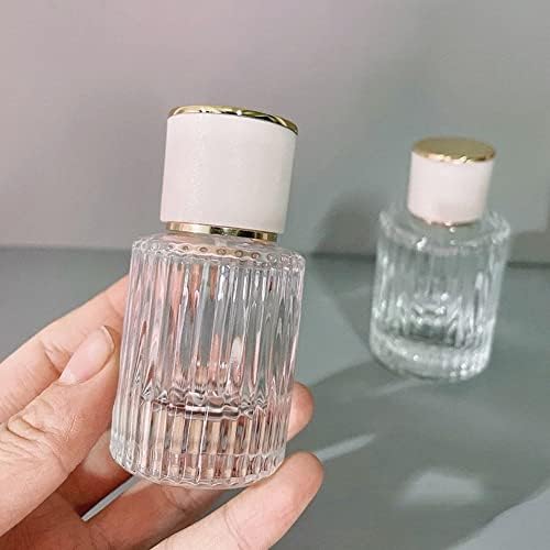 Chdhaltd 30ml/50ml Garrane de perfume de vidro, garrafa de mini névoa de reabastecimento portátil para atomizador de