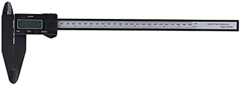 Zyzmh 150mm/300mm de pinça eletrônica de carbono de pinça de carbono com ferramenta de medição de mandíbula longa