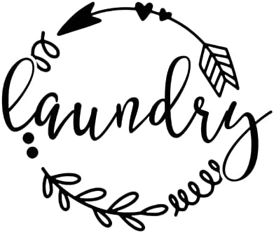 Wengbeauty Laundry Sticker Family Quote Frase VinyL Decal