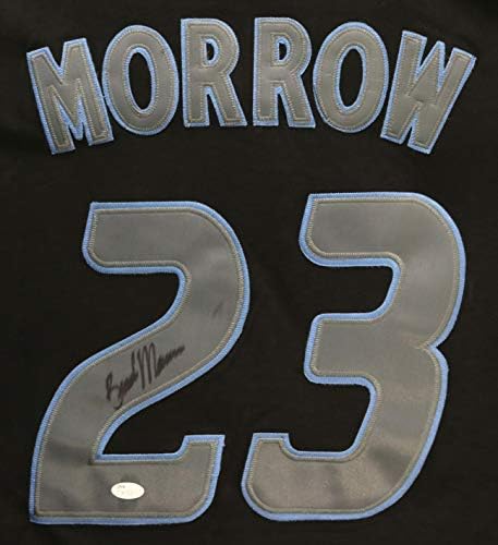 Brandon Morrow Toronto Blue Jays assinado Autografado Black 23 Jersey JSA COA
