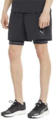 Puma masculino de 5 shorts de tecido 2in1 favorito