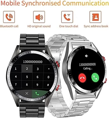 Funnybsg 454 * 454 Screen Smart Watch Bluetooth Call Player Men Assista Novo Ip68 Luxury SmartWatch para homens