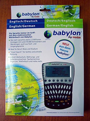 Novo Babylon Electronic Dictionary En/gr English - Alemanha Tradutor