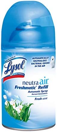 Lysol Neutra Air Freshmatic Automático Spray Sackener, fresco, 1 recarga, 5,89 onças