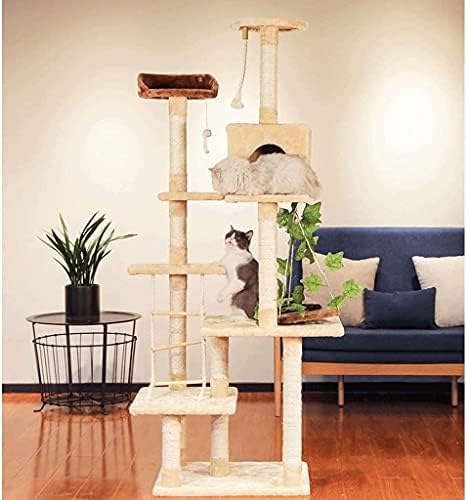Haieshop Cat Árvore arranhando Post Cat Tower House Bed Sofa