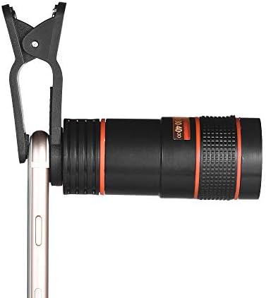 Mewmewcat 8x Zoom Optical Smartphone Lens telefoto lente portátil Telescope Lens com clipe universal para a maioria dos telefones