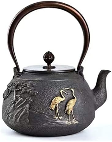Tule de chá moderno chaleira chaleira bels de ferro fundido fogão de chá clássico top top bule de ferro fundido 1300