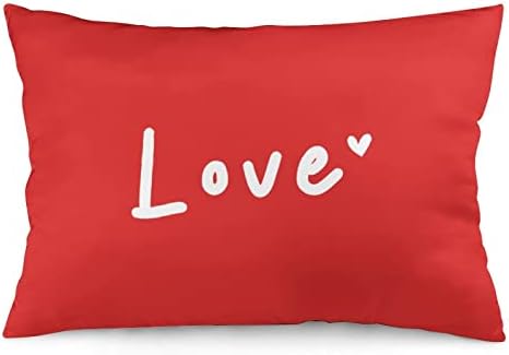 Dia dos Namorados Passagem de amor para amor para almofadas de almofada padrão de almofada padrão do dia dos namorados