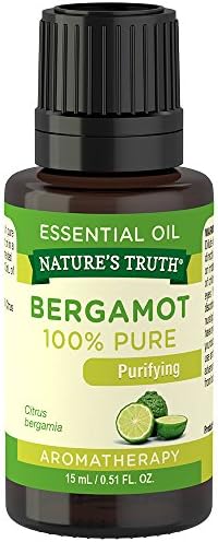 Verdade da natureza vitaminas de bergamota Óleo essencial, bergamota, 0,51 onça fluida