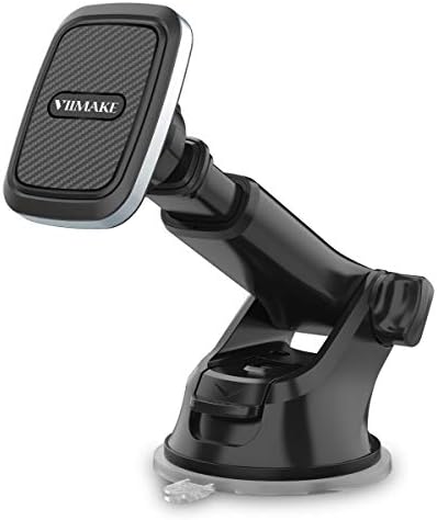 Montagem do telefone do carro Viimake, suporte de telefone magnético para pára -brisa do painel de carro com gel pegajoso