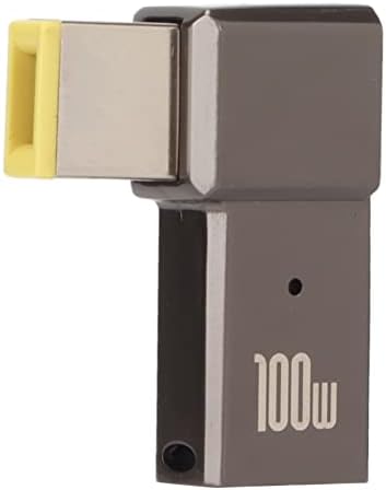Adaptador Tipo C a CC, Caixa de liga de alumínio USB C para o adaptador de viagem de ponta esbelta do Office