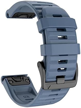 Dfamin 26 20 22mm Silicone Retwan Watch Band Strap for Garmin Fenix ​​7x 6x Watch EasyFit Strap Strap