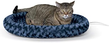 K&H PET Products Thermo-Kitty Splash Splash Cama de gato aquecida interna, cama aquecida para cães ou gatos com aquecedor
