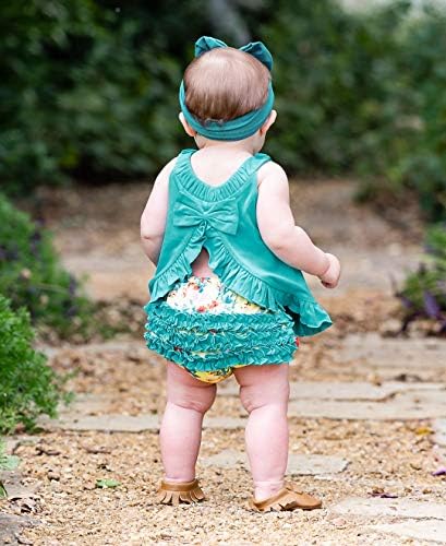 RuffleButts® Baby/Toddler Girls Knit Bloomer