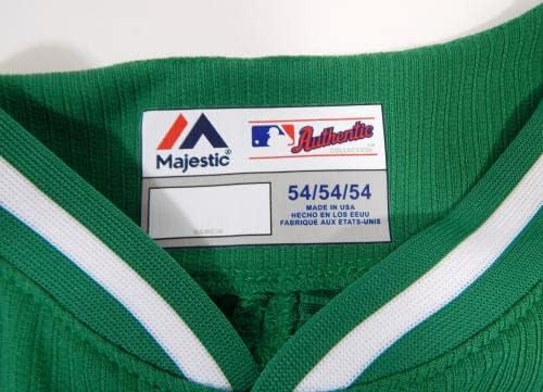 Detroit Tigers Blank Game emitiu Green Jersey St Patricks Dia 54 968 - Jogo usou camisas da MLB usadas