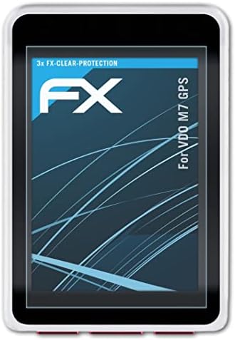 Atfolix Screen Protection Film Compatível com VDO M7 GPS Screen Protector, filme de proteção Ultra-Clear FX