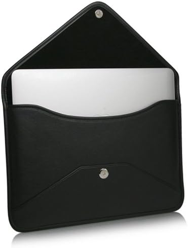 Caso de ondas de caixa compatível com ASUS BR1100C - Bolsa mensageira de couro de elite, design de envelope de capa de
