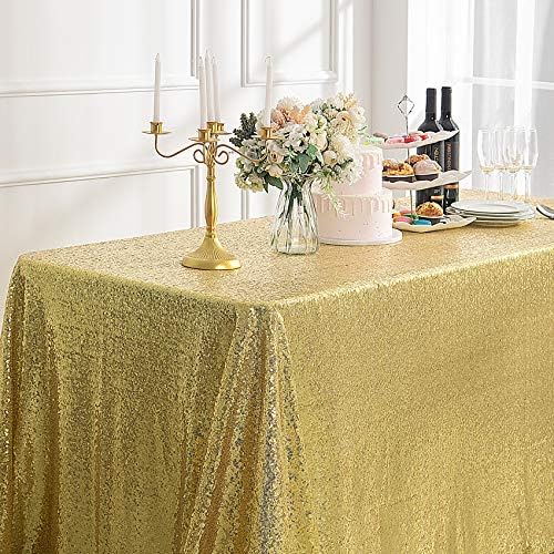 Pufogu 108 Redonda de lantejoulas de ouro de ouro Glitter Tools de mesa de ouro para casamento Decorações de festas