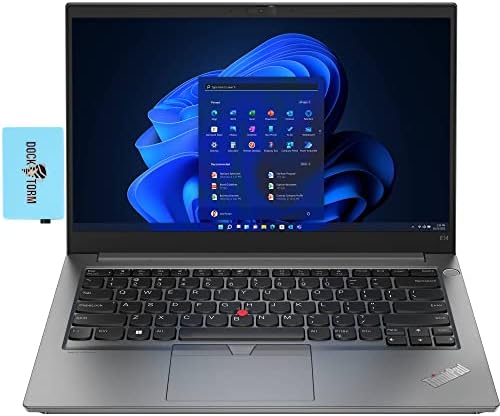 Lenovo ThinkPad E14 Gen 4 14,0 FHD IPS Laptop de negócios com DockzTorm Hub