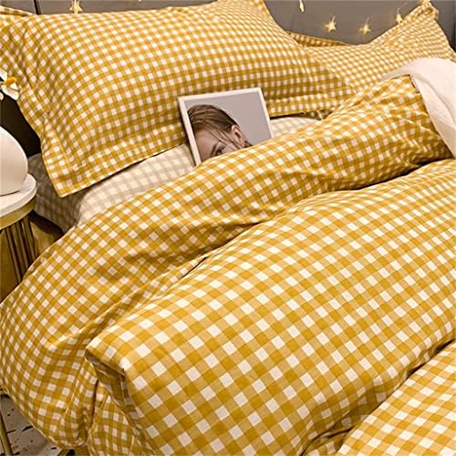 Travesseiros xadrezas da eyhlkm um par de roupas de cobertura de cobertura de revestimento de travesseiro doméstico de travesseiro doméstico