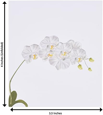 100 pacote de pacote de orquídea branca cartões de lugar floral de lugar de casamento de cenas de casamento mesa cenário de