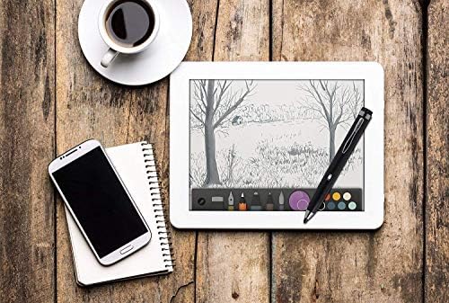 Broonel Black Mini Fine Point Digital Ativo Pen compatível com o tablet Vankyo 7