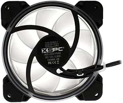 Xspc RGB Series 2 PWM 120mm Fan, Argb