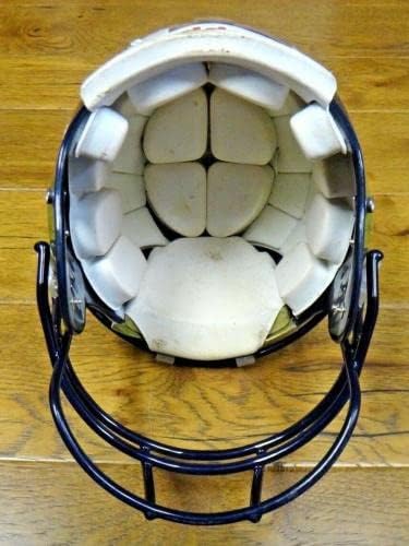 Capacete de futebol de St. Louis Rams usou capacete de futebol - capacetes usados ​​na NFL não assinada