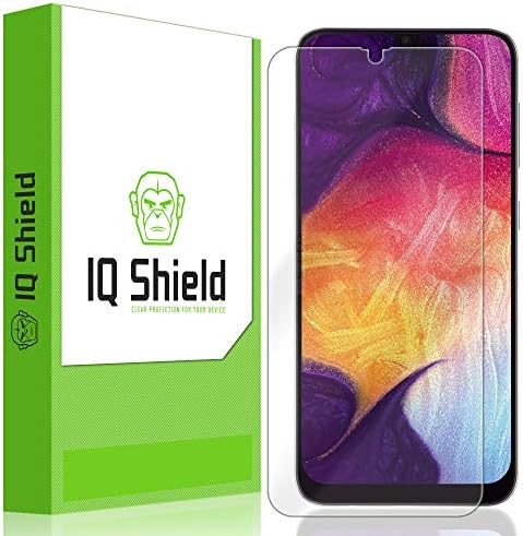 Protetor de tela Iqshield compatível com o filme transparente Samsung Galaxy A14 5G Anti-Bubble