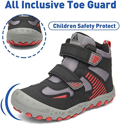 Mishansha meninos Sapatos para meninos Sapatos infantis de caminhada não deslizamento para meninos meninas escalando