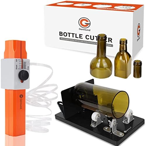Cortador de garrafas de gênero, atualização 2.1 Máquina de cortador de garrafas de vidro+cortador de garrafa de plástico