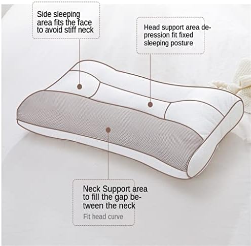 N/A travesseiro cervical, apoio de cabeça ajustável para proteger o auxílio para dormir, travesseiro de apoio de cabeça de travesseiro