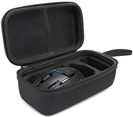 Case de armazenamento de viagens duras CrustPro compatível com Logitech G903/ G900 Chaos Lightspeed Gaming Mouse