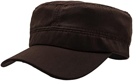 Toptie Cotton Twill Corps Hat Hat Ajustável Cadete Cadete Hat Soldier