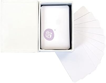 Marketing Prima Altered ATC Card Set 2,25 x3.5 -white