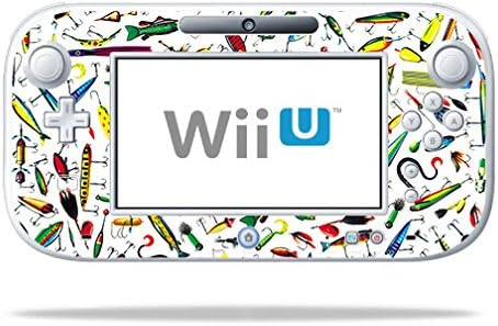 MightySkins Skin Compatível com Nintendo Wii U GamePad Controller - Lures brilhantes | Tampa protetora, durável