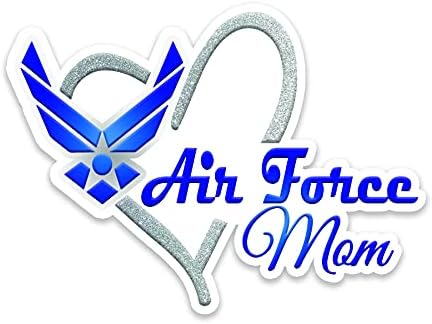 Air Force Mom Vinil adesivo Auto Car Caminhão Laptop de parede | 5,5 de largura