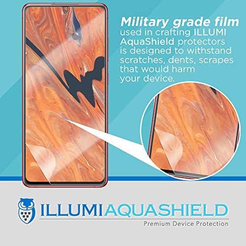 Illumi Aquashield Screen Protector Compatível com Samsung Galaxy S20 FE de alta definição de alta definição Filme TPU flexível