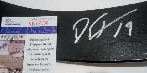 Dylan Strome assinado lâmina de palito com JSA CoA SD07366 Arizona Coiotes - Sticks NHL autografados